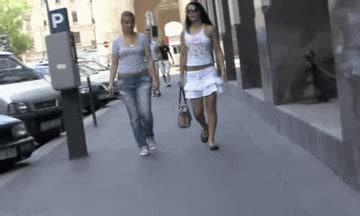 CZECH AMATEUR GIRLS SHARKED ON THE STREETS